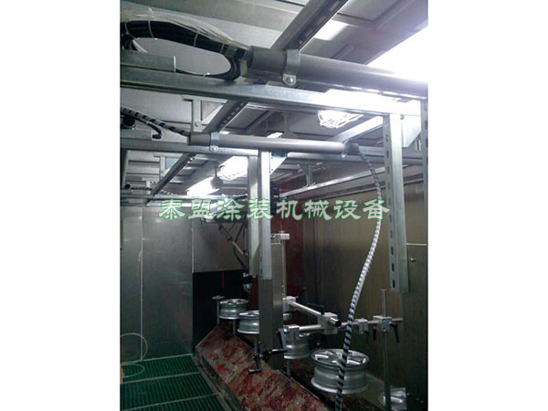 輪轂自動噴涂