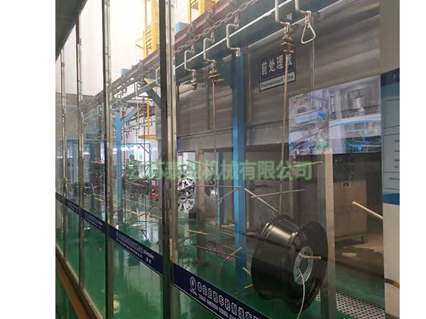 前處理前玻璃墻